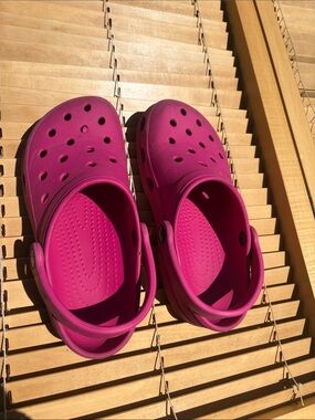 Kids Clog Sandals - Bright Pink